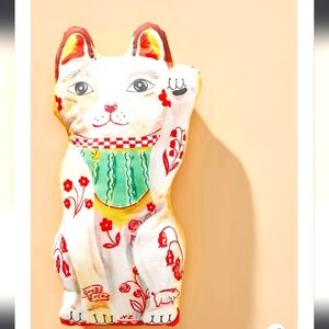 Nathalie Lete Plush Lucky Cat Doll